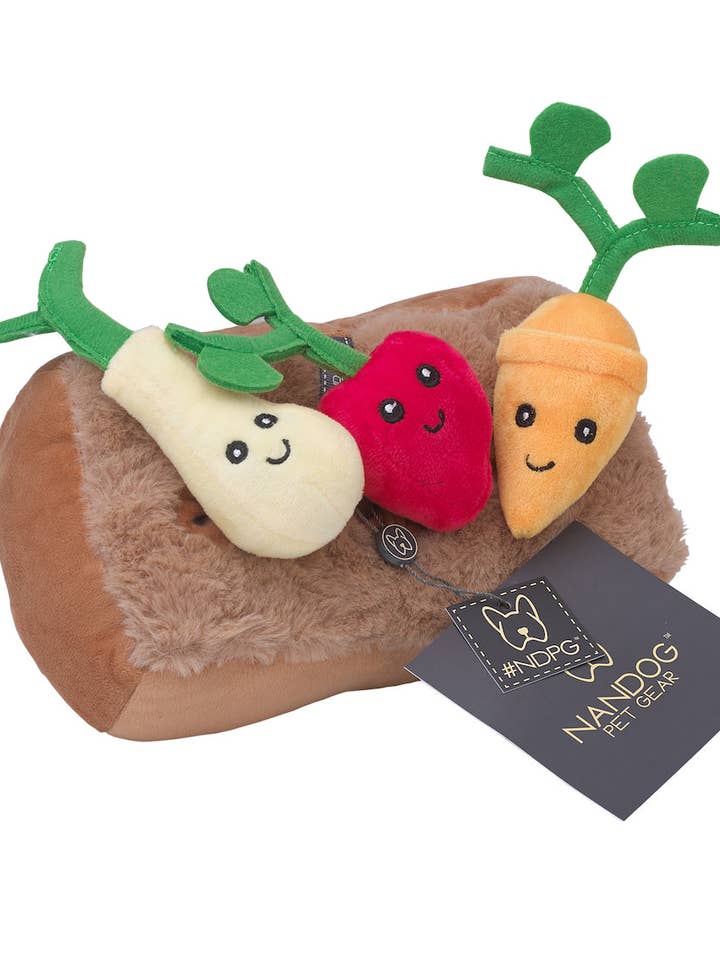 NANDOG PLUSH TOY MY BFF FRUIT AND VEGETABLE BASKET for wholesale by BELLOMANIA