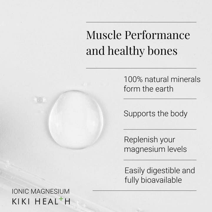 KIKI Heath – wholesale Oral supplement/vitamin – Ionic Magnesium Liquid Concentrate – 50ml1