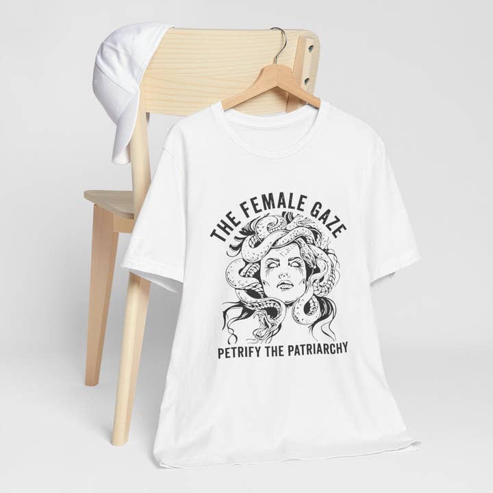 Petrify the Patriarchy - Tee for wholesale by Selenite Studio