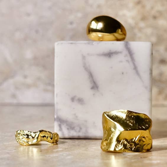 Midas Stor Smält Ring 18k guld för wholesale av Bowie & Co