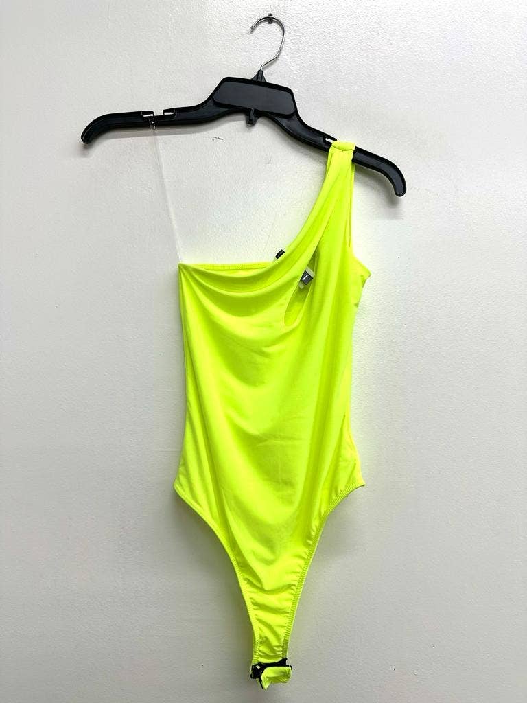 Uptown Apparel - Wholesale Bodysuit - Women's - J7247 One Shoulder Cut Out Lined Bodysuit9