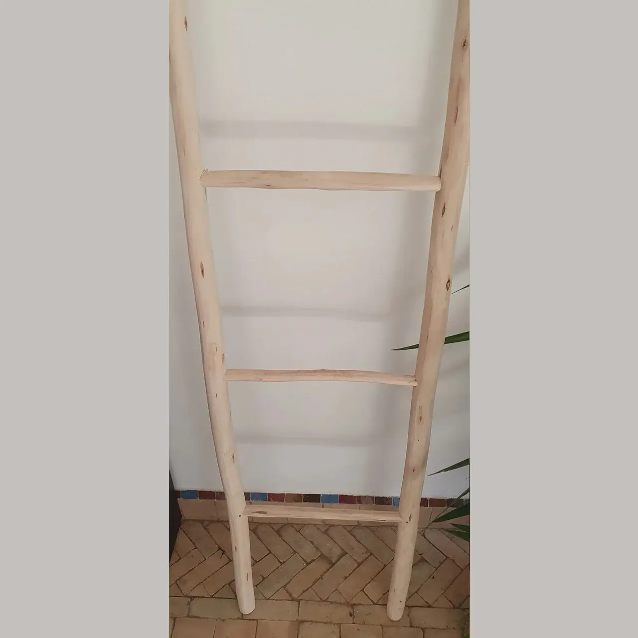 HandmadeBestSeller – wholesale Free-standing shelf – Handcrafted Decorative Wooden Ladder3