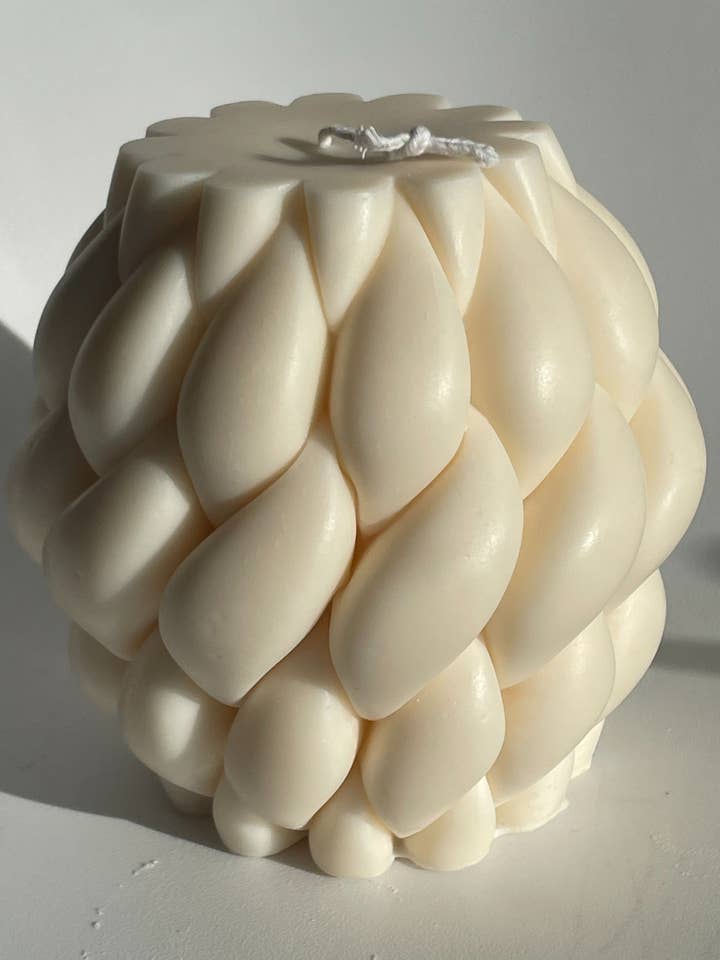 La bougie Centrepiece | Cire de soja | Décoration d'intérieur | Cadeau des fêtes pour la vente par AARAM LUX