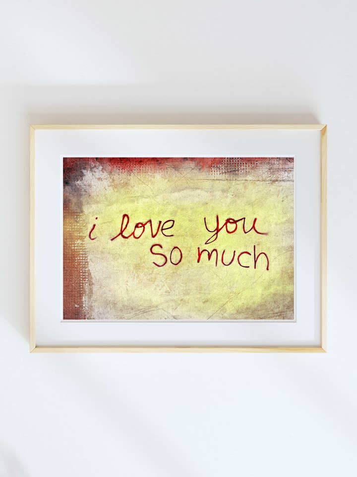 11X14 Austin, Texas Ik hou zoveel van je voor wholesale door Lone Chimney Mercantile