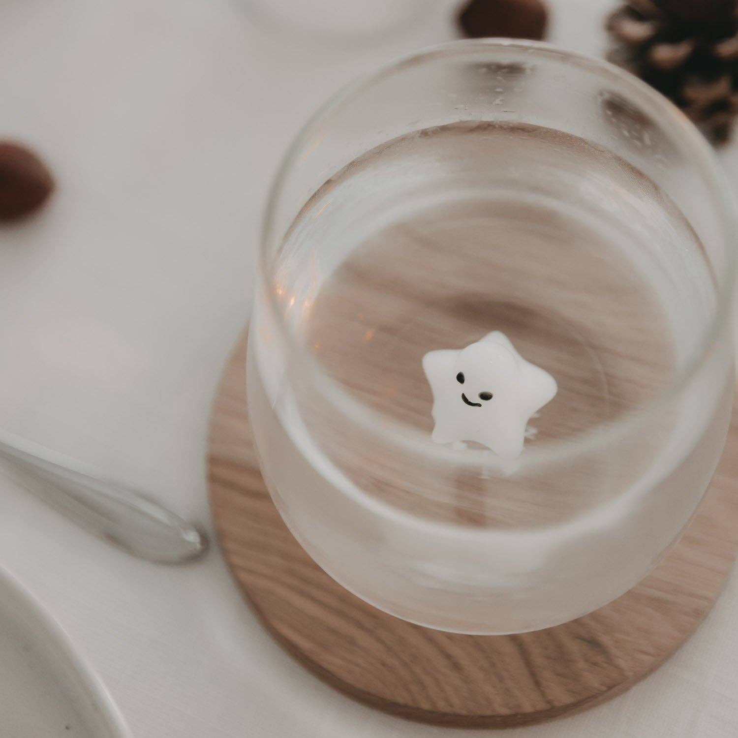 Eulenschnitt - Wholesale Drinking Glass/Cup - Drinking Glass Ghost Figure (PU = 6 pcs)2