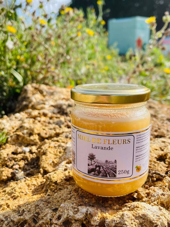 Miel de lavanda 250 g para venta al por mayor de Apihappy