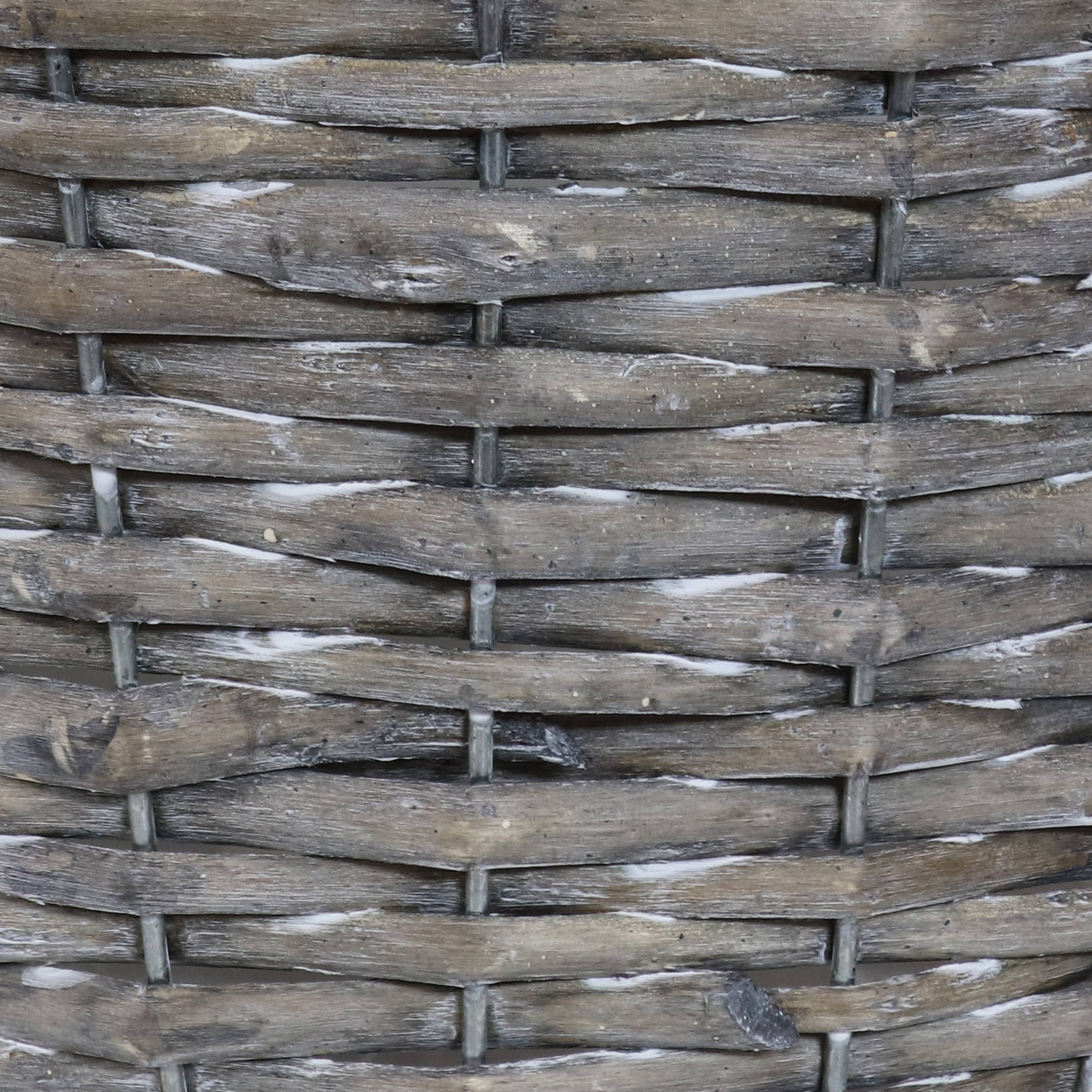 Sunnydaze Decor - Wholesale Plant Pot - 8 in Rattan Wicker Basket Planters with Handles - Set of 56