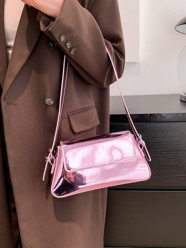 VividLux - Wholesale Crossbody Bag - Women's - Geometric Solid Color Zipper Bags Handbags2