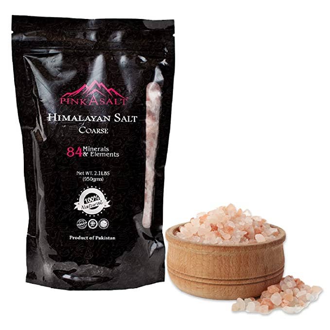Himalayan Pink Salt Coarse-2.1LB för wholesale av Pink-A-Salt