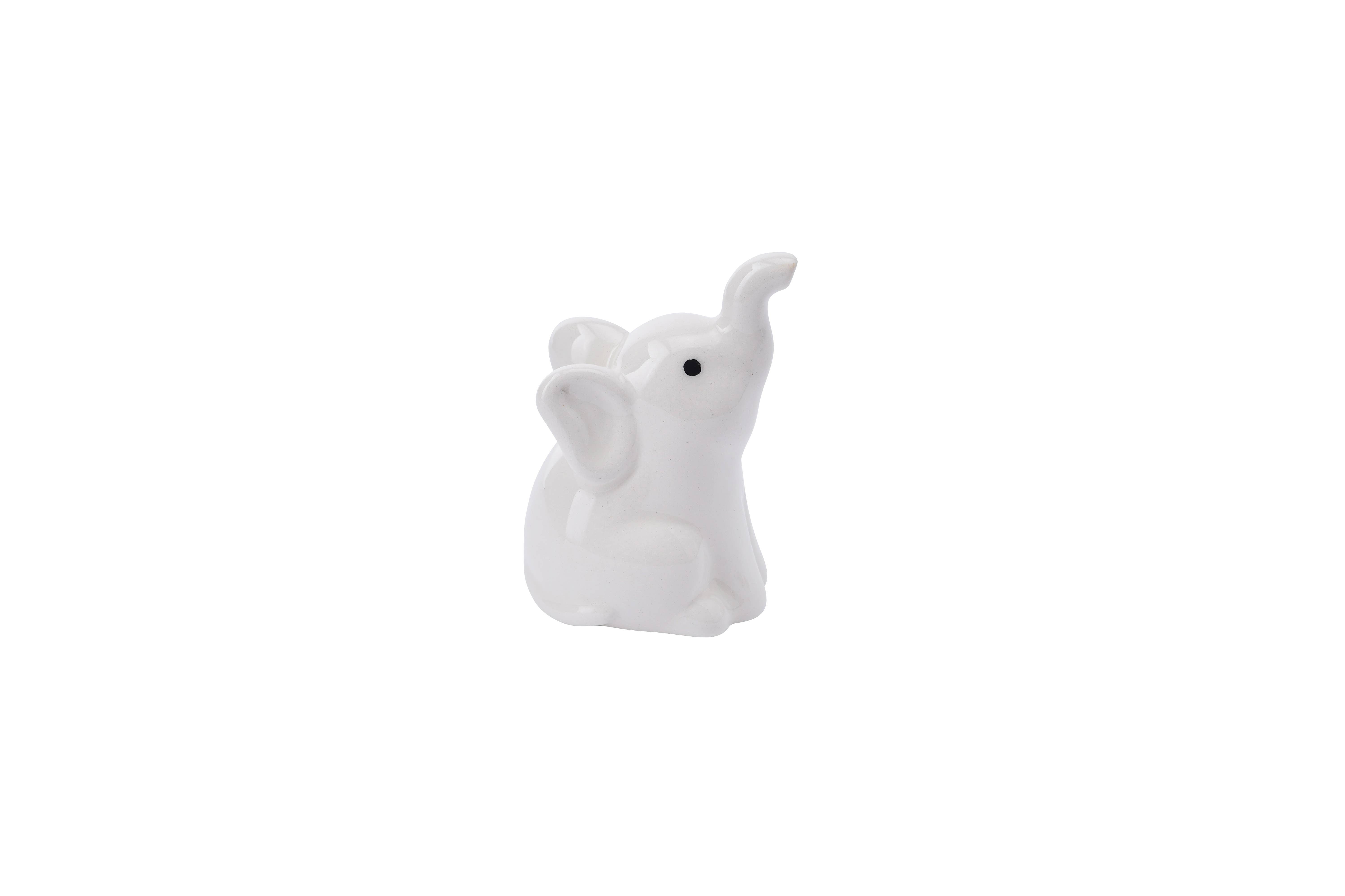CGB Giftware - Vendita all'ingrosso Statuette decorative - Charm in ceramica a forma di elefante4