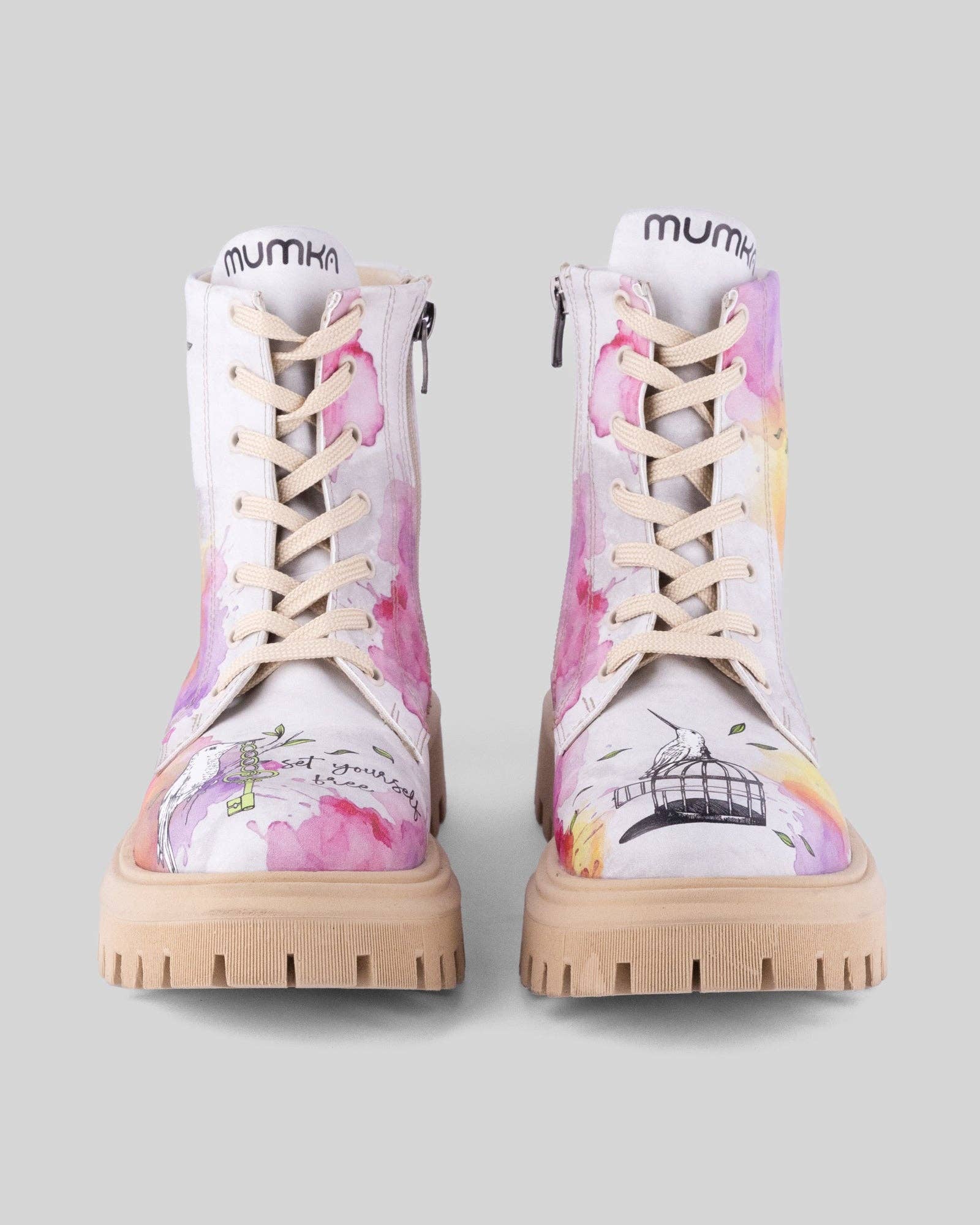 Mumka - Wholesale Combat/Military Boots - Women's - Boots Set Yourself Free3