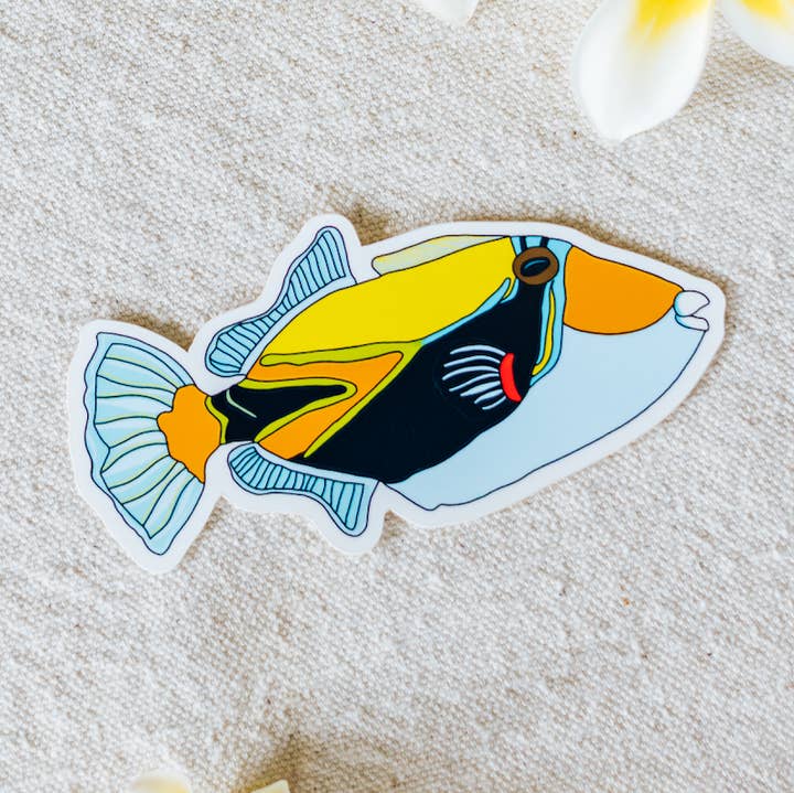 Left Right Design - Wholesale Sticker - Humu Fish Sticker0
