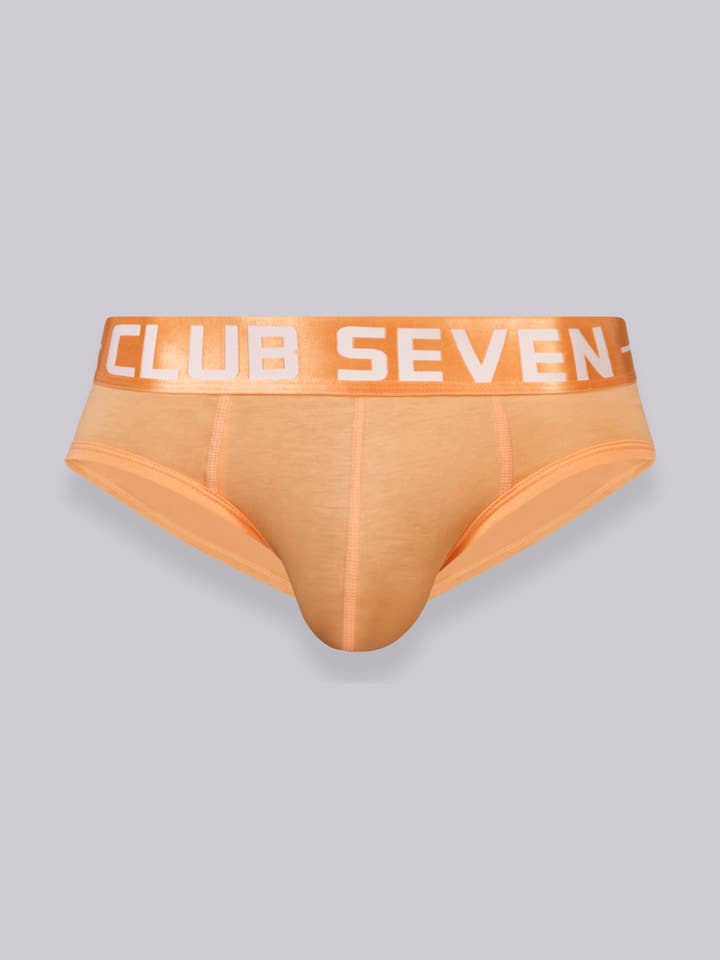 LUXE Cotton Perfect Peach Briefs for wholesale by Club Seven Menswear