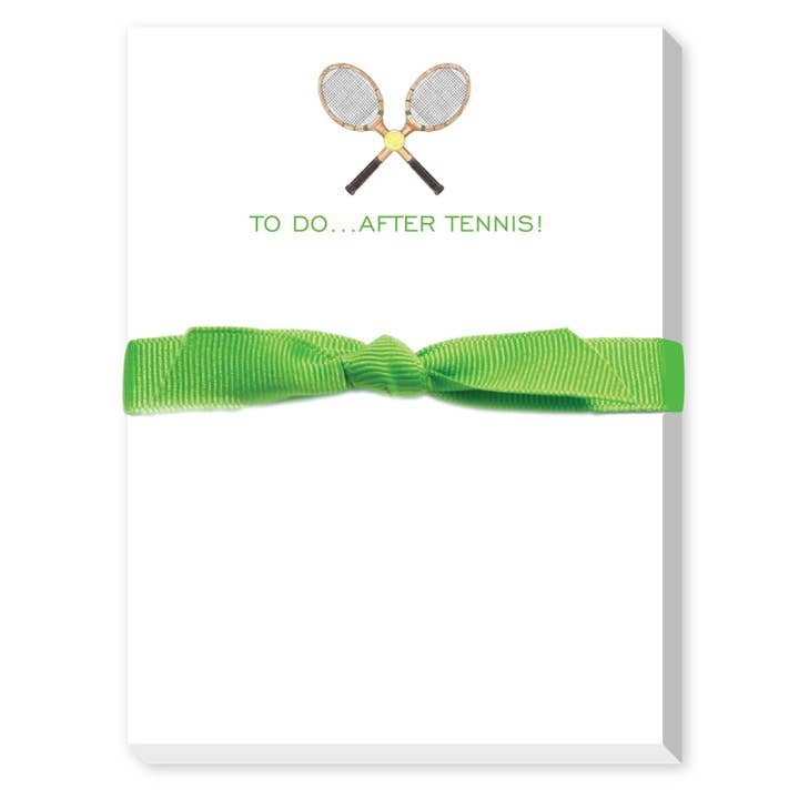 Donovan Designs - Wholesale Notepad - TO DO AFTER TENNIS MINI NOTEPAD
