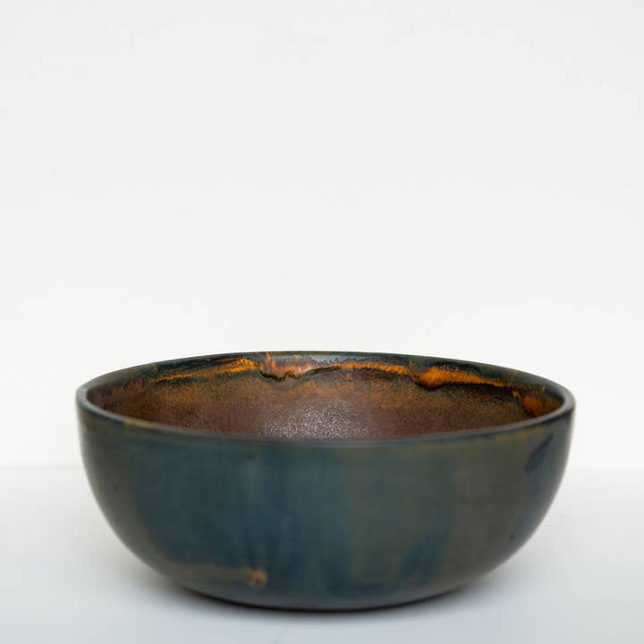 Creating Comfort Lab - Wholesale Serving bowl - Rust Stoneware Nesting Bowl Set3