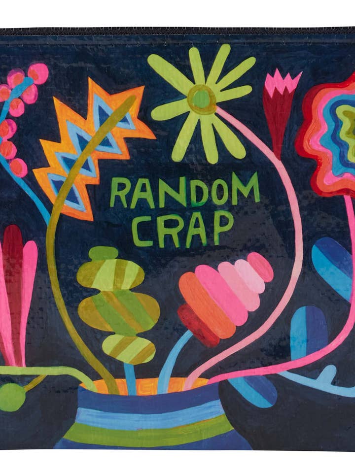 Custodia con cerniera floreale Random Crap - NUOVA! per la vendita all'ingrosso da parte di Incognito