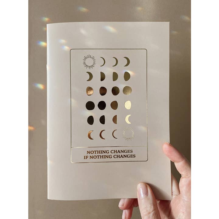 NOTHING CHANGES IF NOTHING CHANGES - BLANC JOURNAL - TAROT for wholesale by Anna Cosma