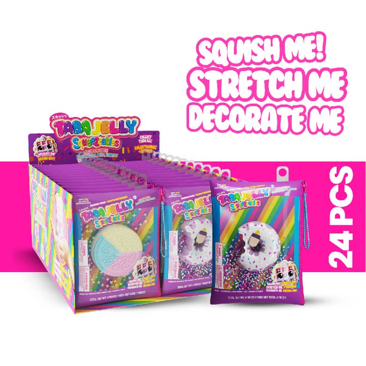 YOYO World - Wholesale Squishy Toy - Kids & Baby - Taba Jelly Squeezeables Squishies | 24-Pack7