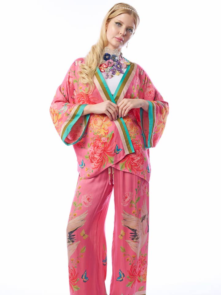 Los pantalones de pijama La Leyenda de la Grulla para venta al por mayor de Aratta | Women's Fashion