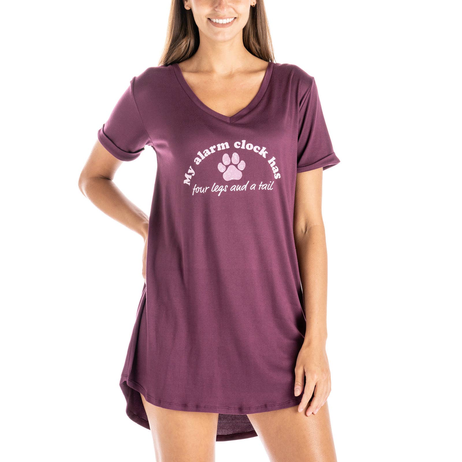 DM Merchandising - Wholesale Tunic - Women's - Hello Mello Let Me Sleep Shirt 5th Open Stock8