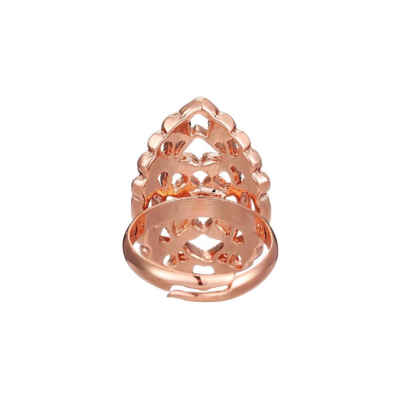 BELLE MISS - Vente Bague de cocktail/de cérémonie - Bague réglable Selwa3