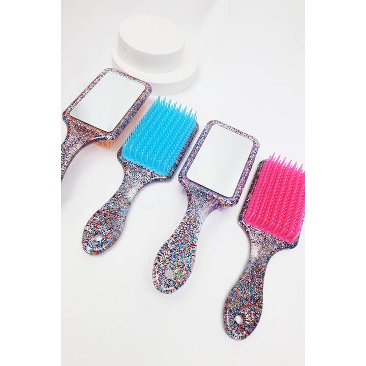 MIX COLOR Hair Comb with Mirror Set for wholesale on Faire