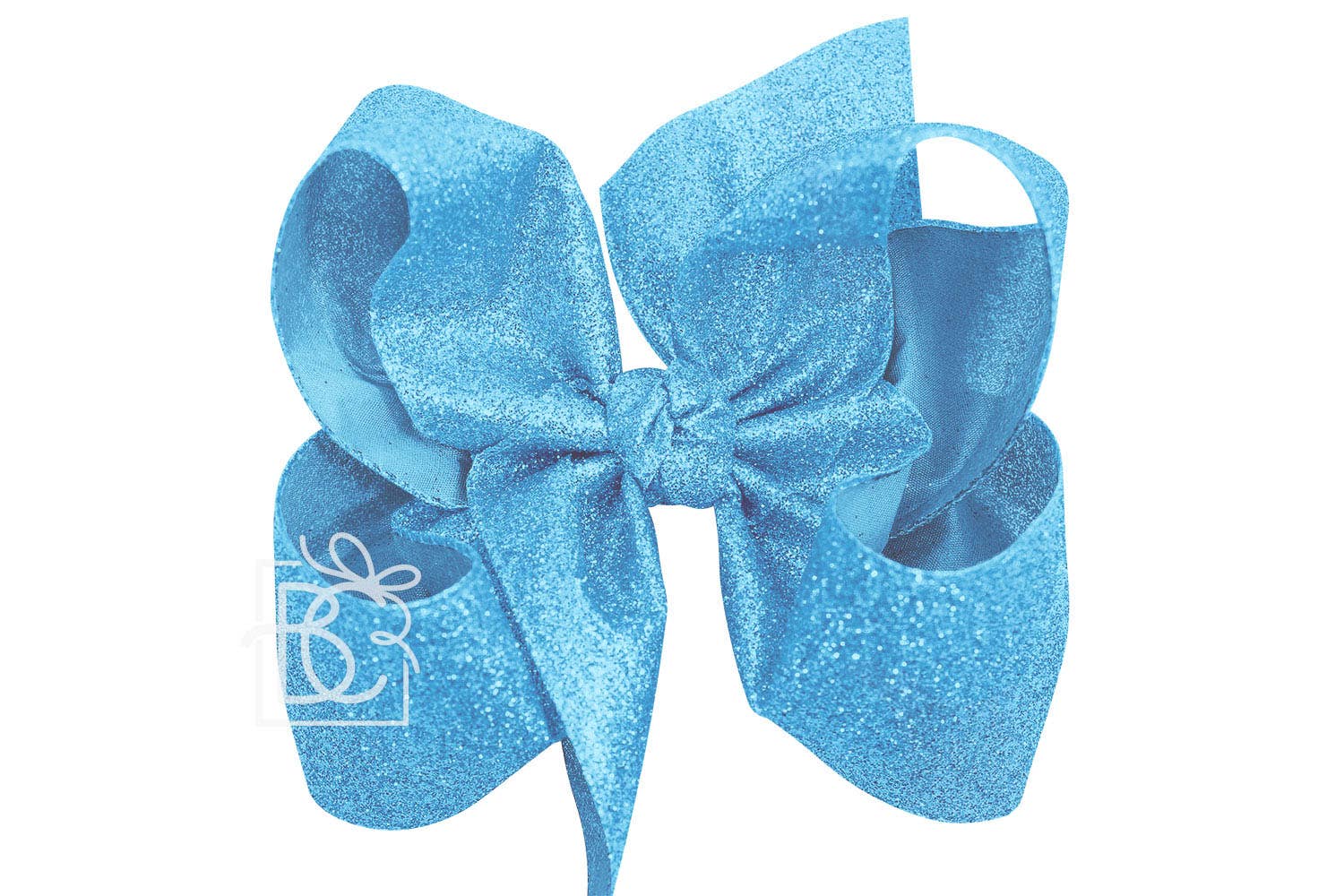 Beyond Creations, LLC - Wholesale Hair Bow - Kids - GLITTER METALLIC BOW ON CLIP60