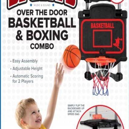 National Sporting Goods - NSG - Wholesale Sporting Game - Kids & Baby - NSG Over The Door Combo: Speed Bag & Basket ball6