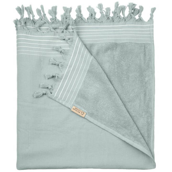 Robivo Trading bv - Vendita all'ingrosso Asciugamani da bagno - Asciugamano Walra Hamam XXL 200x200CM Menta3