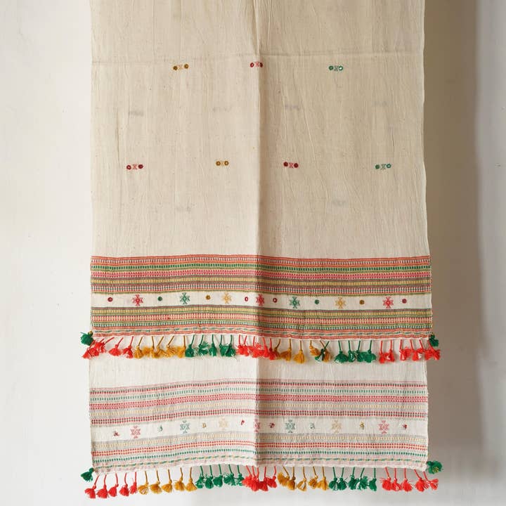 Annahmol - Wholesale Scarf - Unisex - Organic Indigenous Woven Cotton & Natural Dye Scarf42