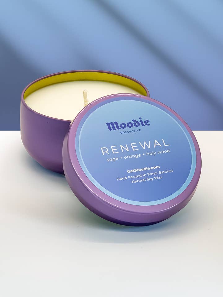 Renouvellement : sauge + orange+bois sacré pour la vente par Moodie Collective