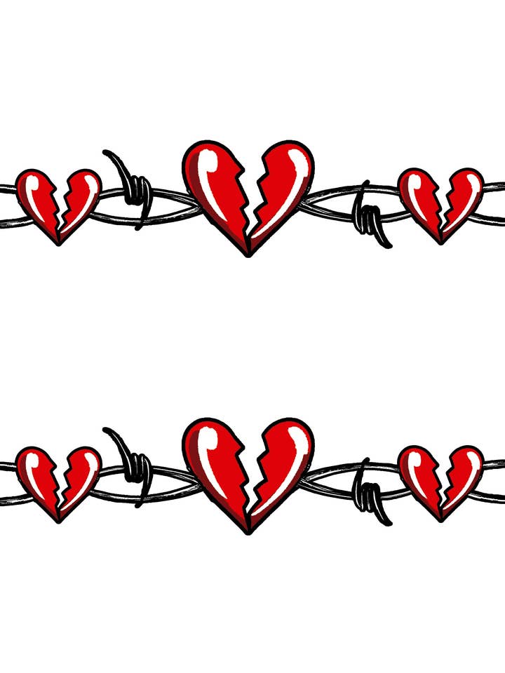 Heartbreaker Tattoo Band for wholesale by Tony Ray
