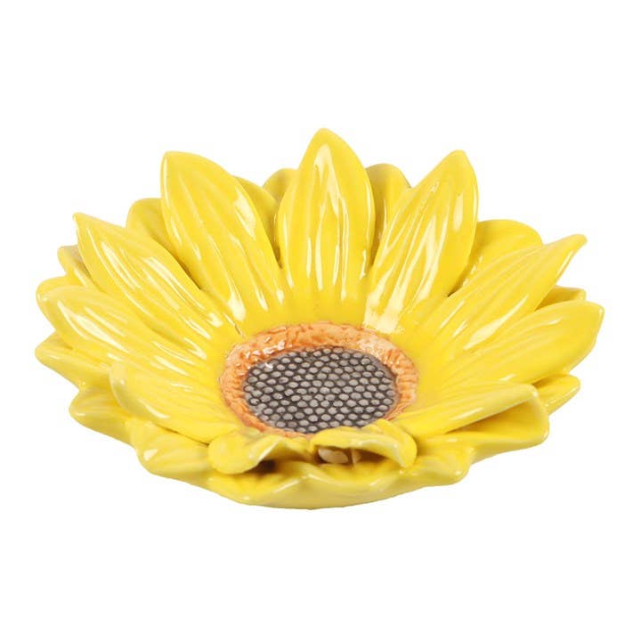 Something Different Wholesale - Wholesale Jewelry Dish - Sunflower Trinket Dish2