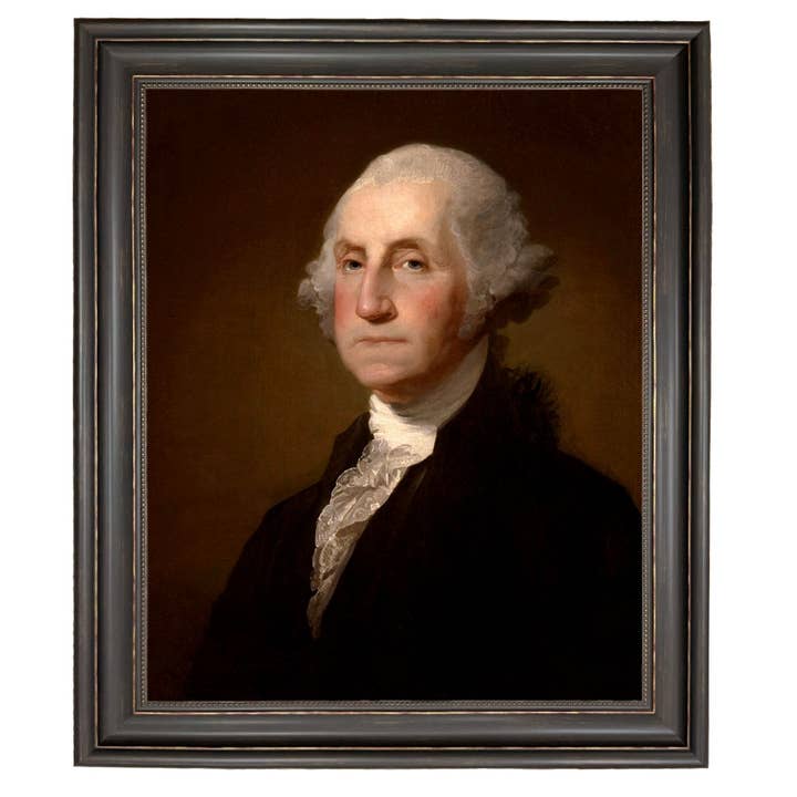 Madison Bay Co. - Historical Home Decor Reproductions – wholesale Konsttryck – George Washington av Gilbert Stuart Vintage Målning Tryck58