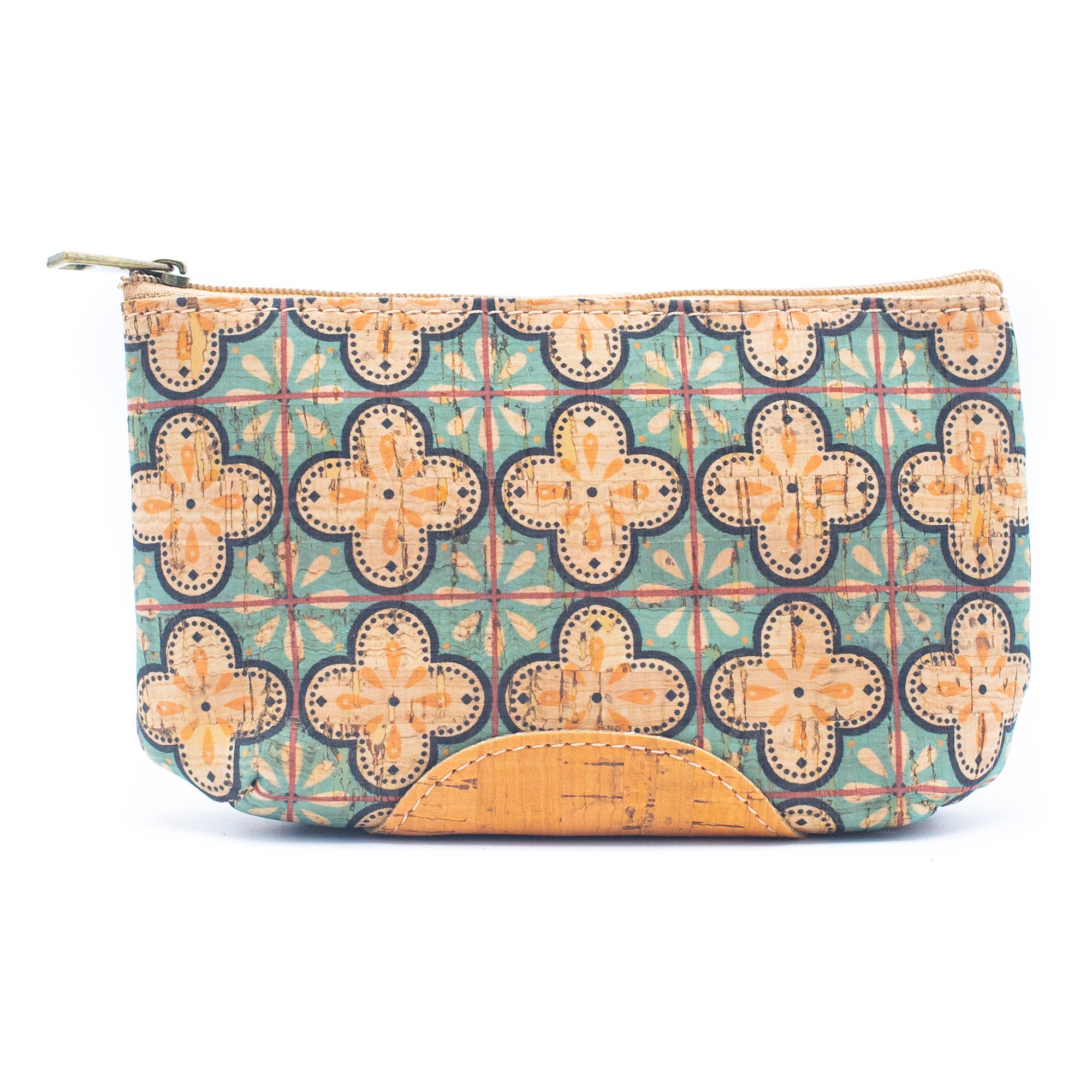 Meninas Bonitas Cork - Wholesale Coin Purse - Women's - （5units）cork coin purse color with patterns BAG-0433