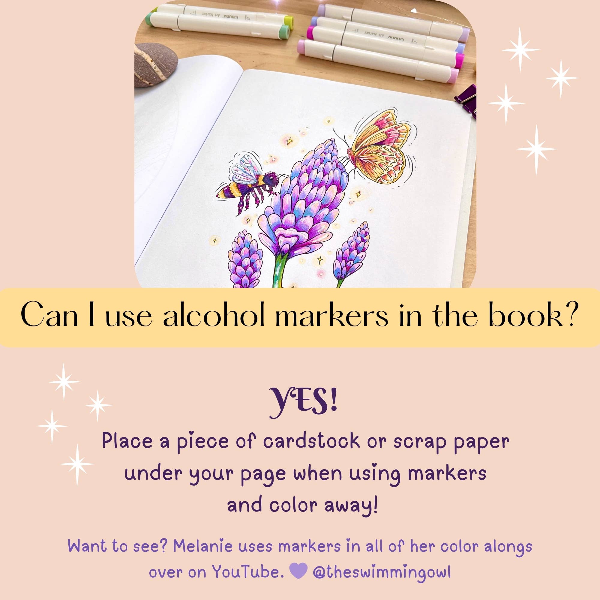 The Swimming Owl - Wholesale Coloring & Activity Book - Adult - Cozy Cottagecore Coloring Book For Adults + Teens5