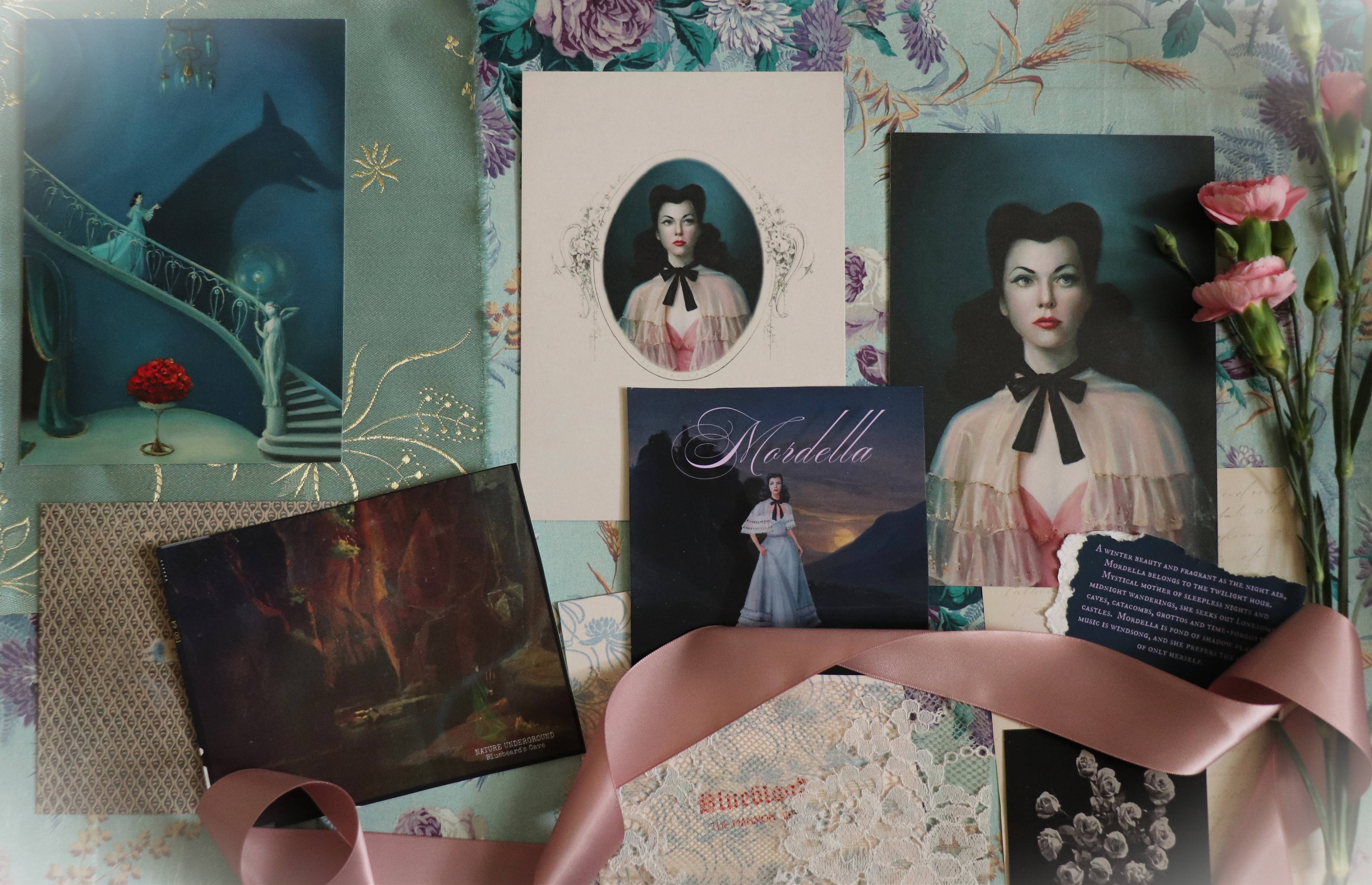 THE MANSION GIRLS - Wholesale Art Print - Mordella. Double-sided Print2