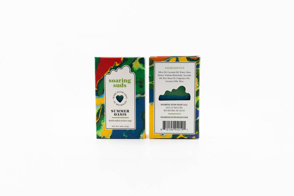 Soaring Suds Soap Co., LLC - Wholesale Bar Soap - Summer Oasis Artisan Soap1