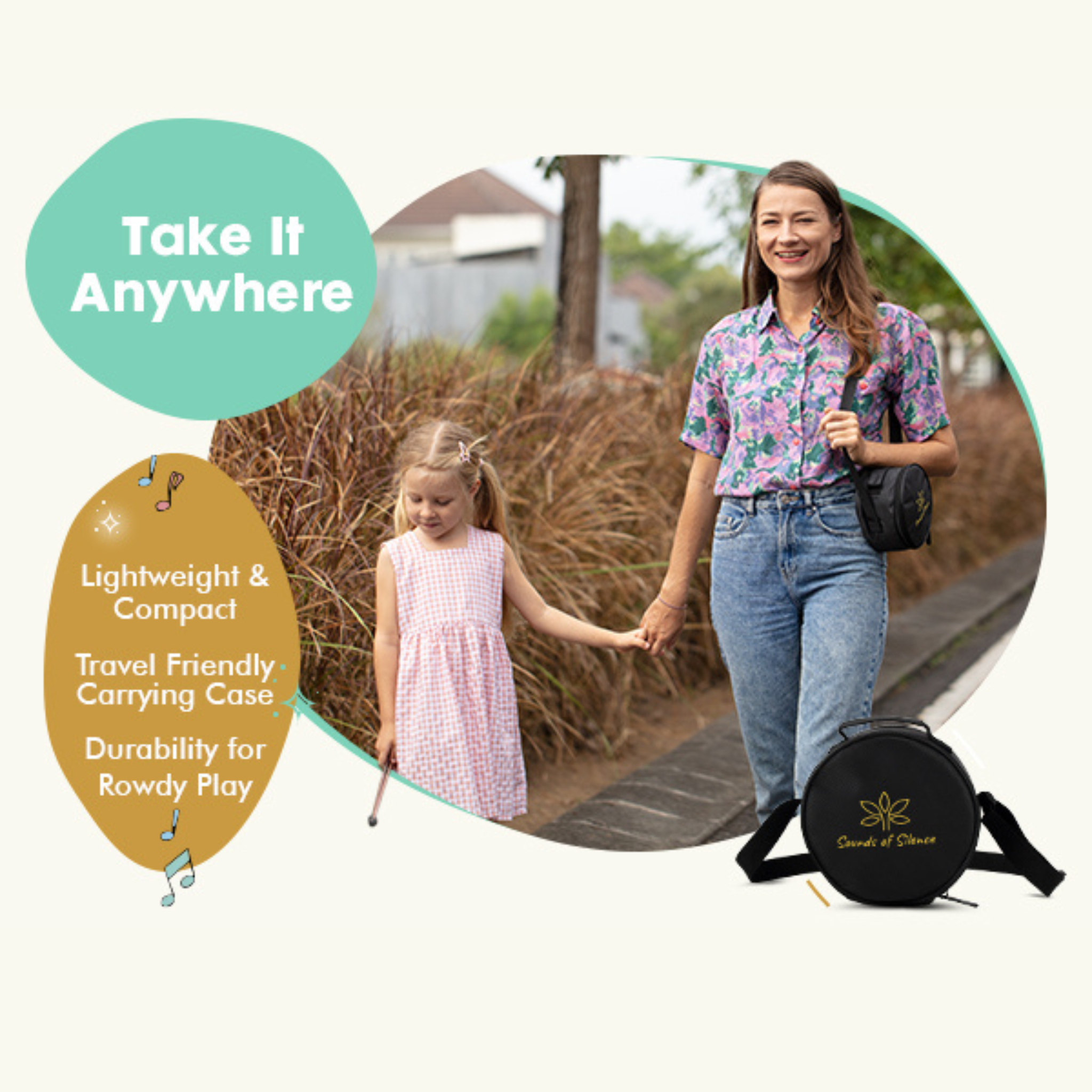 Sounds Of Silence Drums - Wholesale Musical Instrument - Magic Calm Drum Steel Tongue Drum, Songbook And Storybook   11