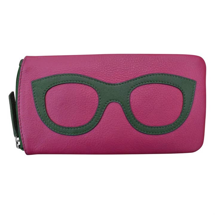 ili New York - Wholesale Eyewear Cases & Holders - Women's - 6462 Leather Eyeglass Case1