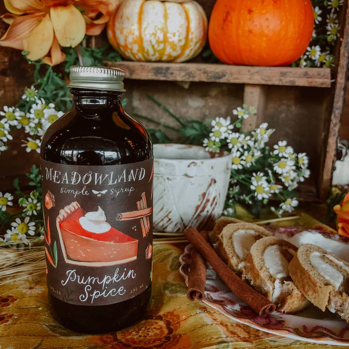 Meadowland Syrup - Wholesale Cocktail Mix/Syrup - Pumpkin Spice Simple Syrup2