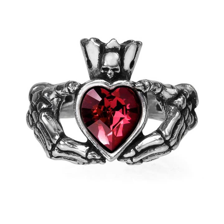 Alchemy Of England (Alchemy USA Distributor) - Wholesale Cocktail/Statement Ring - Claddagh By Night (Ring)