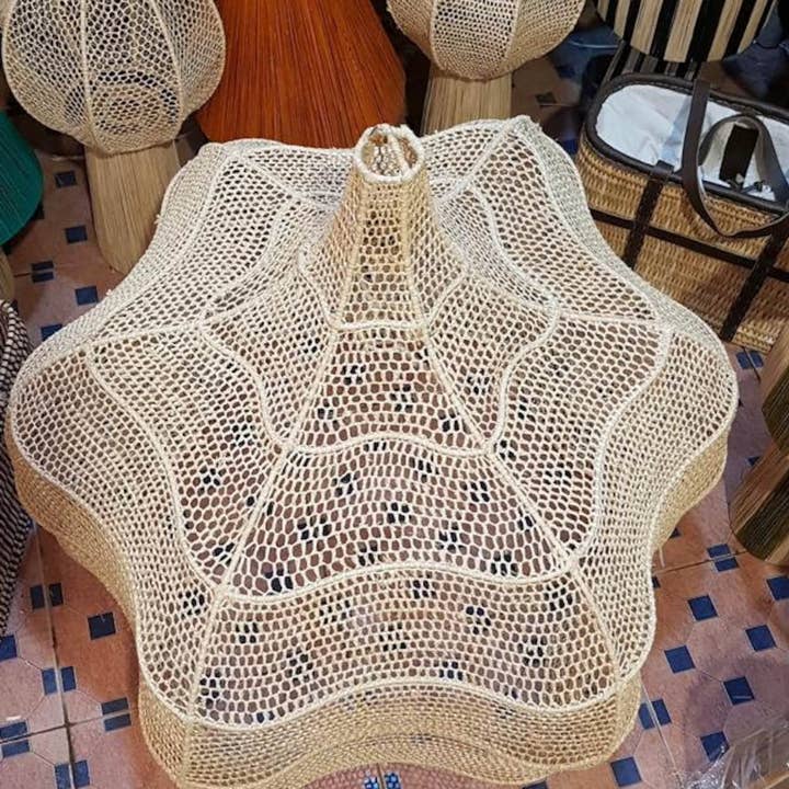 martitec - Wholesale Chandelier/Hanging Light - New Style Wave Chandelier, Natural Wicker Chandelier,