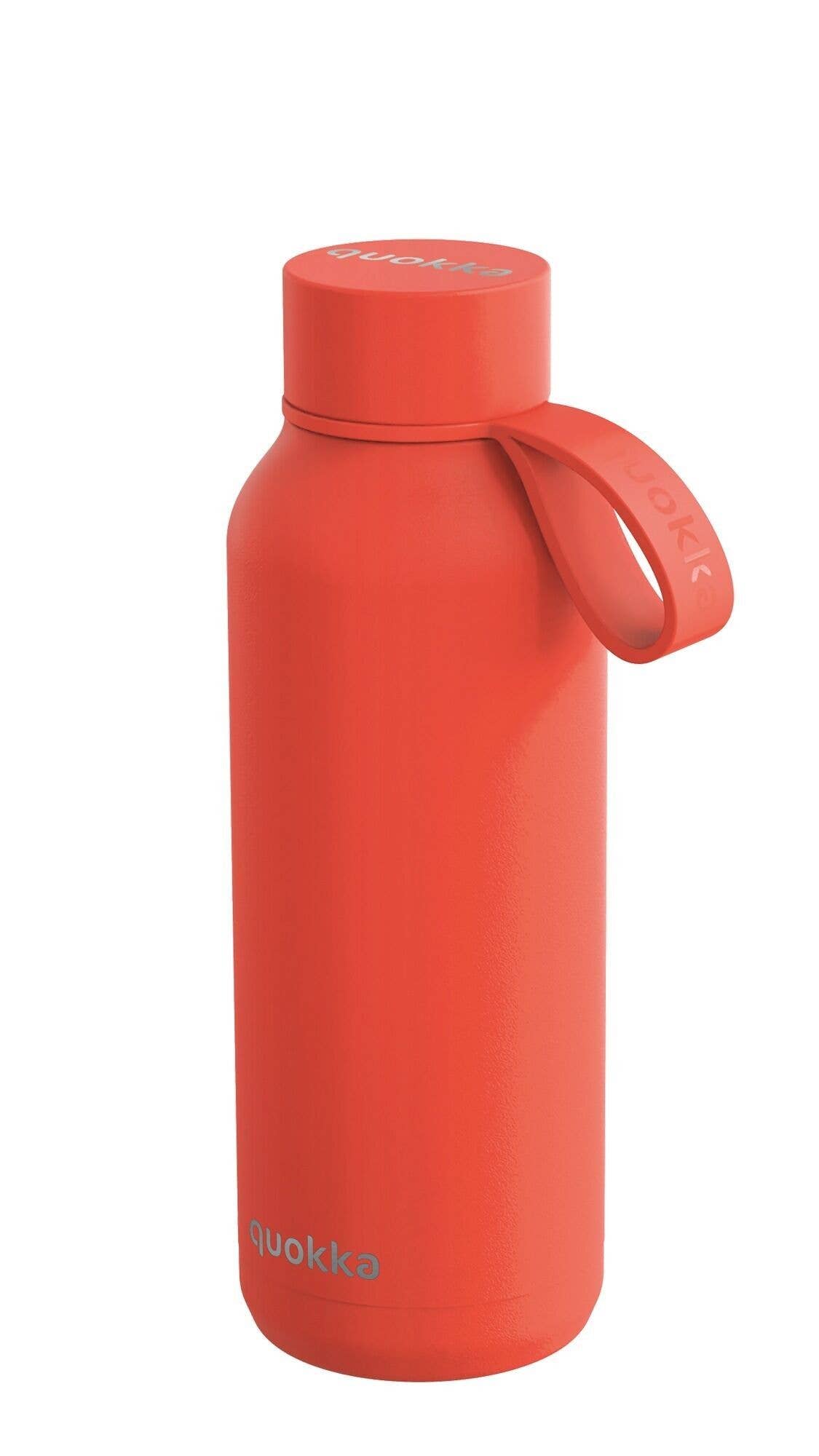 QUOKKA - Wholesale Water Bottle - QUOKKA STAINLESS STEEL SOLID THERMOS BOTTLE WITH HANGER OR 510 ML