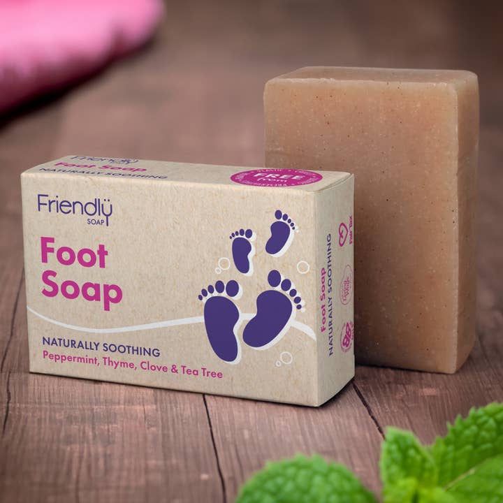 Friendly Soap - Wholesale Bar Soap - Antifungal Exfoliating Foot Bar Soap