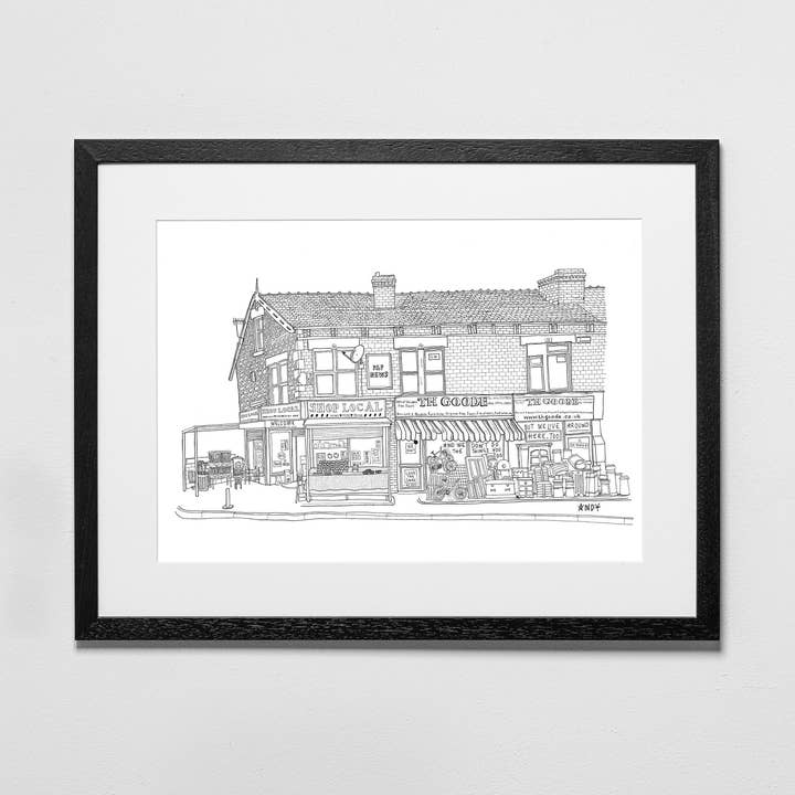 TH Goode 'Mis-Former, Fejl, Misfits' - Kunsttryk for engroshandel hos Reyt Good Illustration