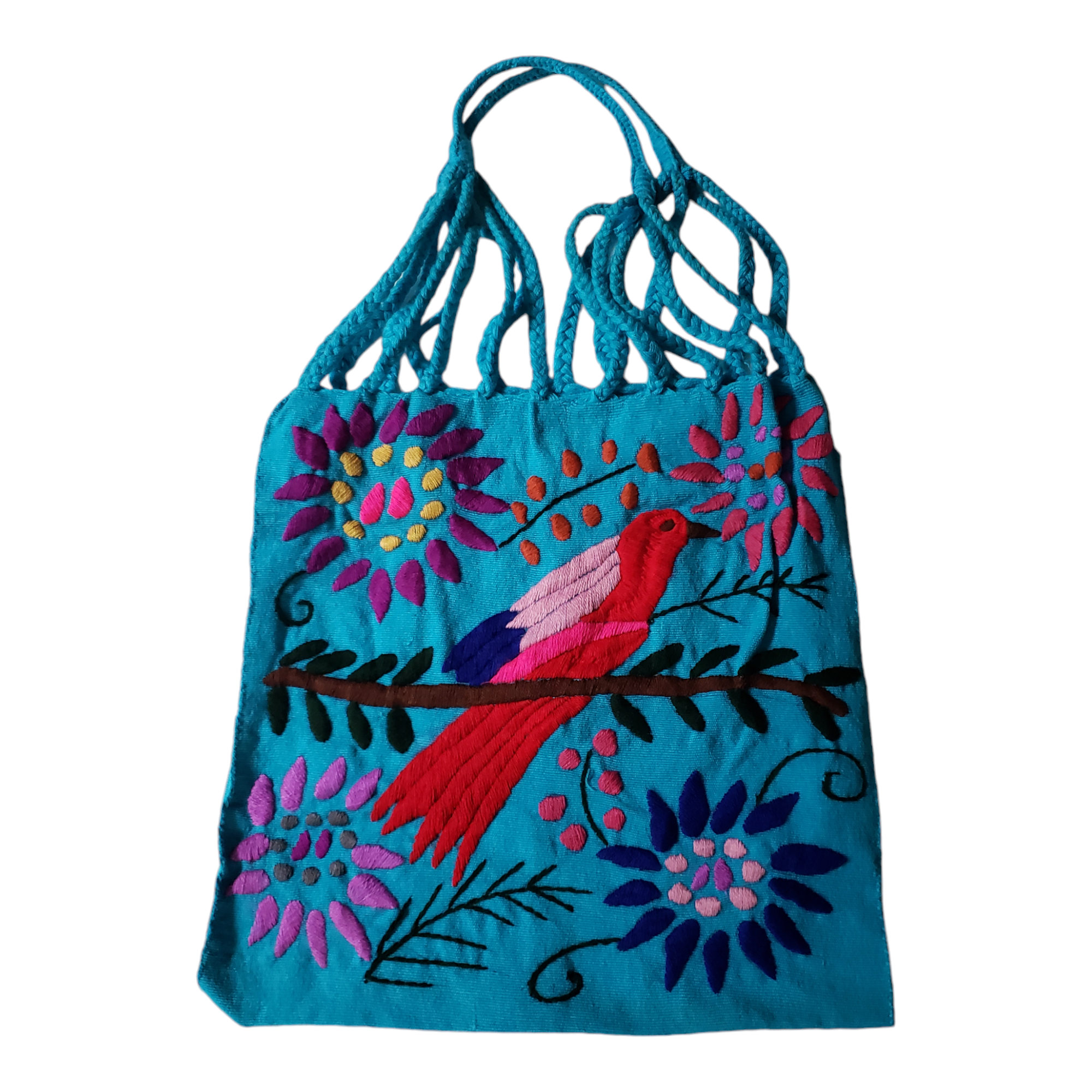 The Little Pueblo - Wholesale Tote Bag - Women's - Embroidered Mexican Woven Tote Bag20