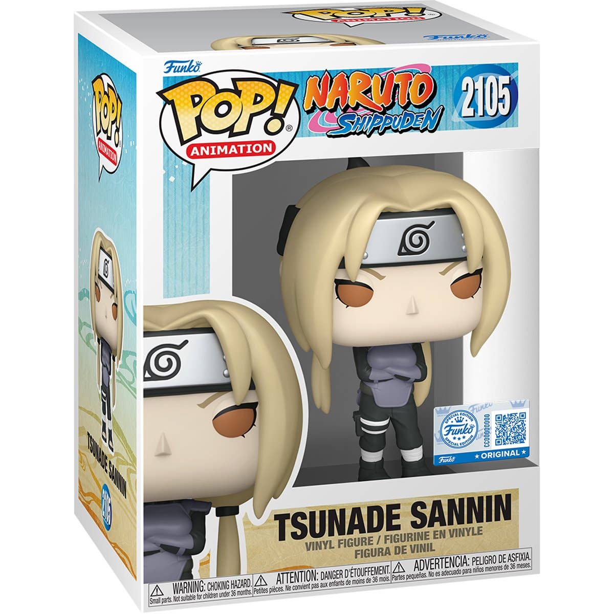 Entertainment Earth - Wholesale Figurine Toy - Kids - Naruto Tsunade Sannin Pop! Vinyl Figure - EE Excl.1
