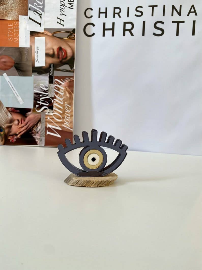 Christina Christi - Wholesale Ornament - Evil Eye Decoration, Evil Eye Ornament, Lashes Ornament4