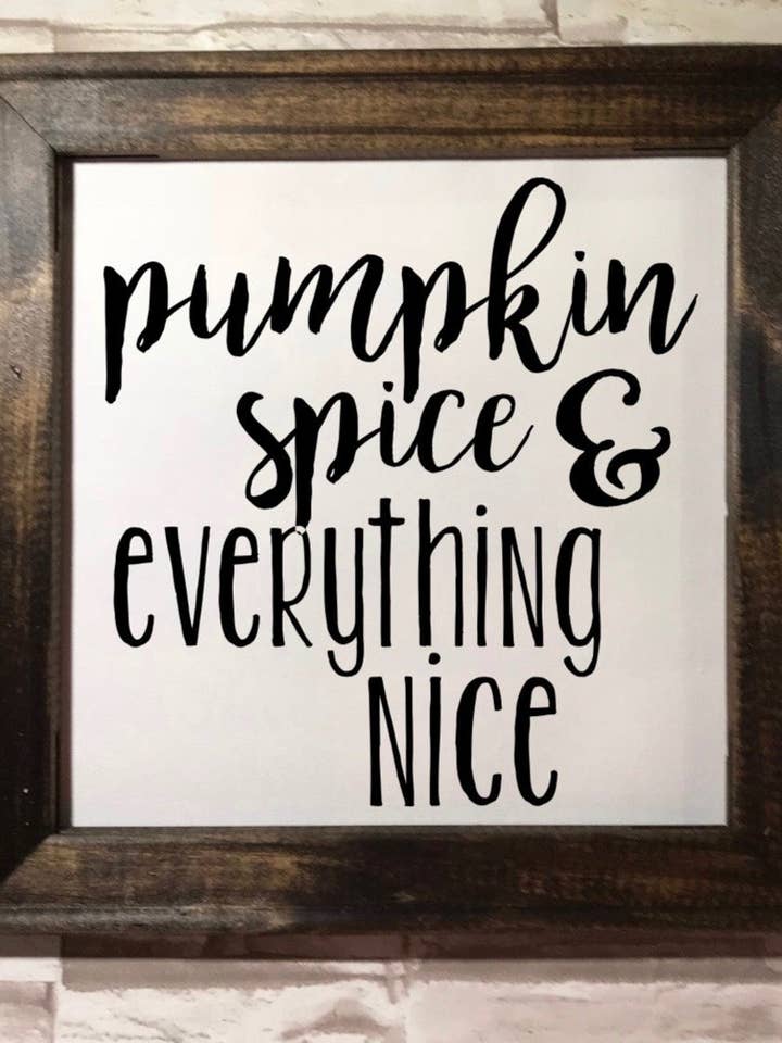 Græskar Spice Og Alt Nice Funny Hjem Efterår Kaffe for engroshandel hos Works of Panglossian